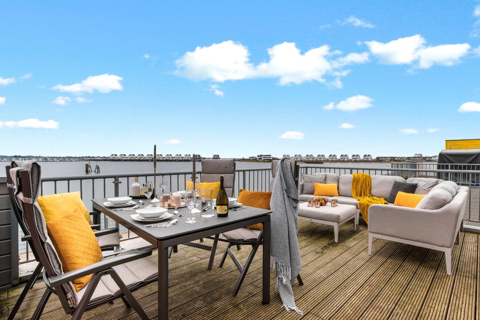 Ferienwohnung Santiano Lounge Olpenitz Bagian luar foto